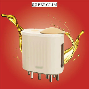 2 In 1 Electric Scalp Massager And Hair Oil Applicator - SuperGlim