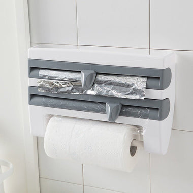 4-In-1 Kitchen Roll Holder Dispenser - SuperGlim