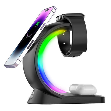 4 In 1 Magnetic Wireless Charger Fast Charging - SuperGlim
