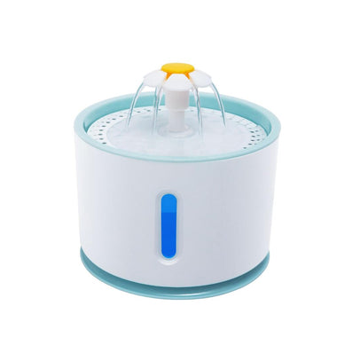 Automatic Pet Cat Water Fountain With LED Lighting - SuperGlim