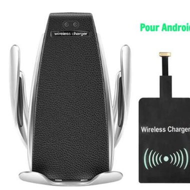 Car Wireless Charger 10W Induction Car Fast Wireless Charging With Car Phone Holder S5 - SuperGlim