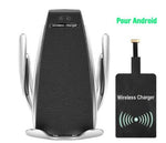 Car Wireless Charger 10W Induction Car Fast Wireless Charging With Car Phone Holder S5 - SuperGlim