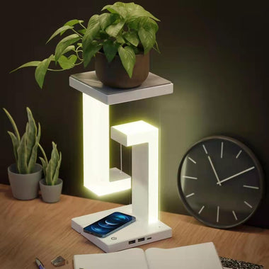 Creative Smartphone Wireless Charging Suspension Table Lamp - SuperGlim