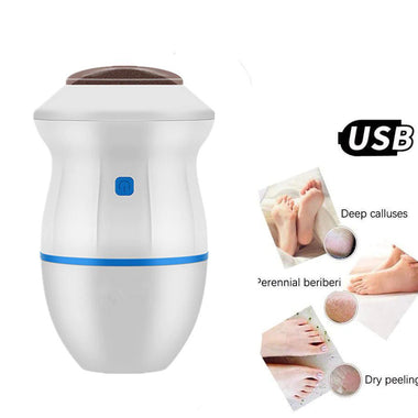 Electric Vacuum Foot Grinder File Machine Exfoliate Dead Skin Callus Remover Heel Removal Scraper Vacuums Grinding Head heel - SuperGlim