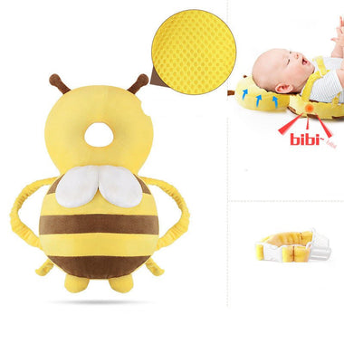 Infant Baby Anti-Fall Head Protection Pad Baby Headrest Child Toddler - SuperGlim