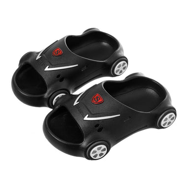 Kids Glowing Slippers Cartoon Car Sandals - SuperGlim