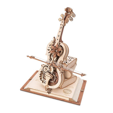 Robotime ROKR Magic Cello mechanische muziekdoos