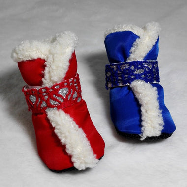 Waterproof Christmas pet shoes - SuperGlim