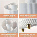 360° Rotating Makeup Cosmetics Organizer for Women
