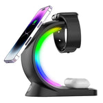 4 In 1 Magnetic Wireless Charger Fast Charging - SuperGlim
