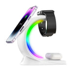 4 In 1 Magnetic Wireless Charger Fast Charging - SuperGlim