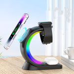 4 In 1 Magnetic Wireless Charger Fast Charging - SuperGlim