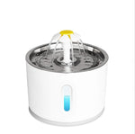 Automatic Pet Cat Water Fountain With LED Lighting - SuperGlim