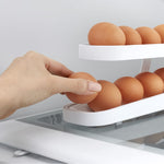 Automatic Scrolling Egg Rack Holder Storage Box - SuperGlim