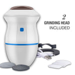 Electric Vacuum Foot Grinder File Machine Exfoliate Dead Skin Callus Remover Heel Removal Scraper Vacuums Grinding Head heel - SuperGlim