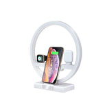 Fast Charging 4 in 1 Bedside Lamp Wireless Charger Bracket - SuperGlim