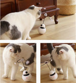 Funny cat toy three in one robot tumbler laser - SuperGlim