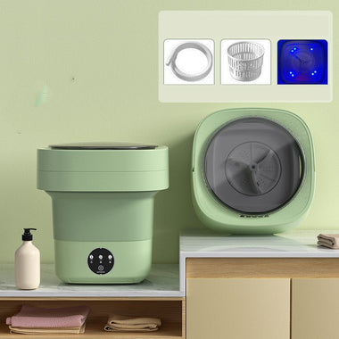 Mini opvouwbare wasmachine