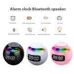 New Portable Wireless Alarm Clock Bluetooth Speaker - SuperGlim