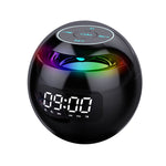 New Portable Wireless Alarm Clock Bluetooth Speaker - SuperGlim