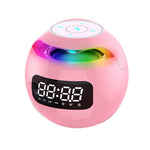 New Portable Wireless Alarm Clock Bluetooth Speaker - SuperGlim