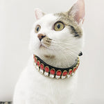 Retro Dog Rope Cat Collar Pet Supplies