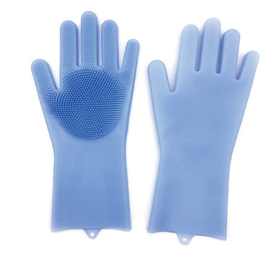 Herbruikbare siliconen schoonmaakhandschoenen 