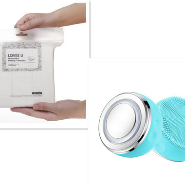 Silicone cleansing instrument